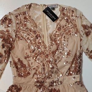 Gold Fashion Nova romper